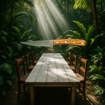 Couteau à steak Bois serpent