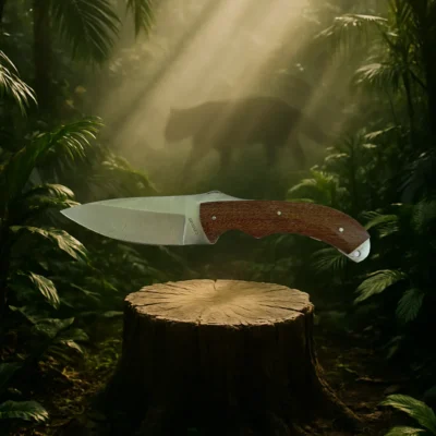 Couteau de chasse Ebène verte