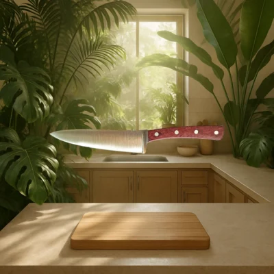 Couteau de cuisine 15cm Amarante