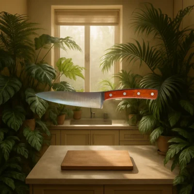 Couteau de cuisine 15cm Satiné rubané