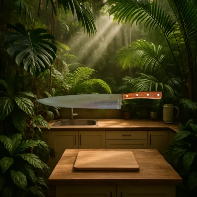 Couteau de cuisine 25cm Satiné rubané