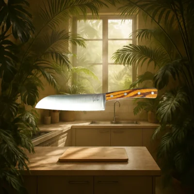 Santoku Bois serpent
