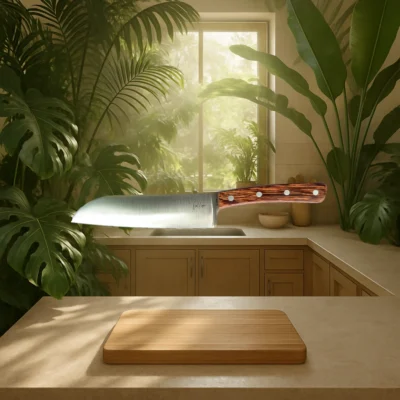 Santoku Saint martin rouge