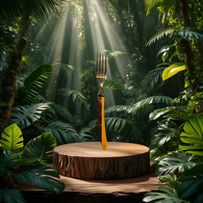 Fourchette Boco bicolore