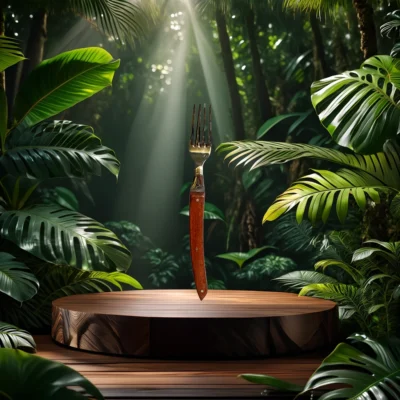 Fourchette Satiné rubané