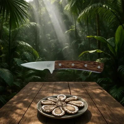 Couteau à huîtres Wacapou
