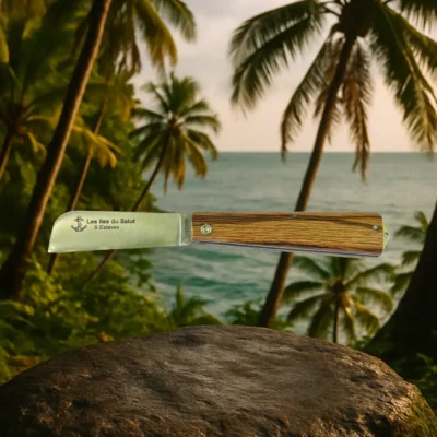 Couteau Les îles du Salut Bois serpent
