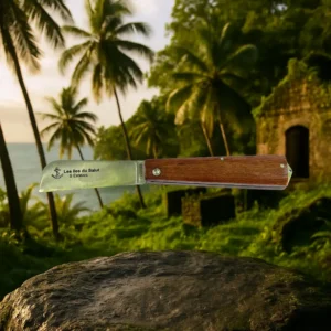 Couteau Les îles du Salut Satiné Rubané 1