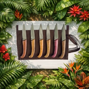 Ménagère 6 couteaux de table