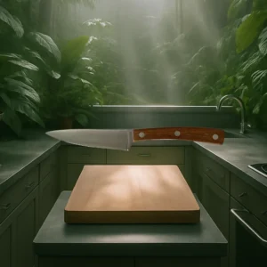 Couteau office Ebène verte