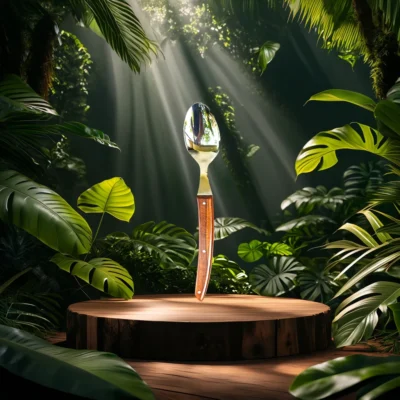 Cuillère à soupe Amourette marbré