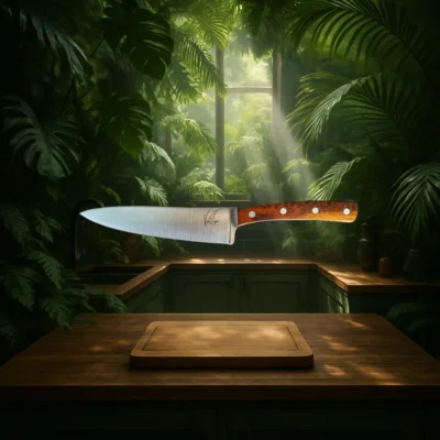 Couteau de cuisine 15cm amourette moucheté