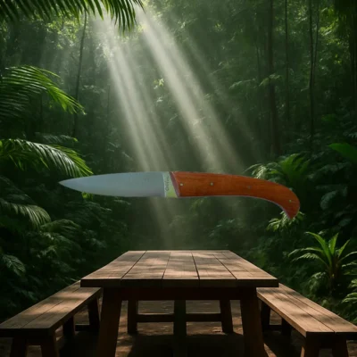 Couteau de table Amourette marbré