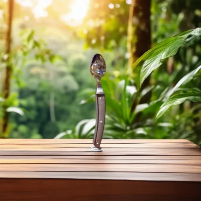 Cuillère à café amourette moucheté