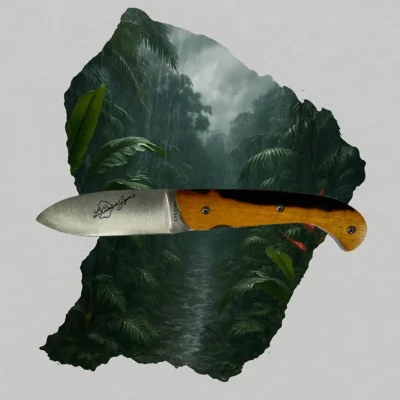 Couteau de Guyane Boco bicolore