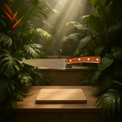 Couteau de cuisine 15cm Amourette marbré