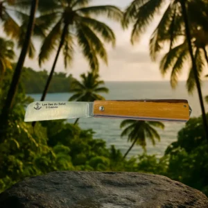 Couteau Les îles du Salut Boco bicolore