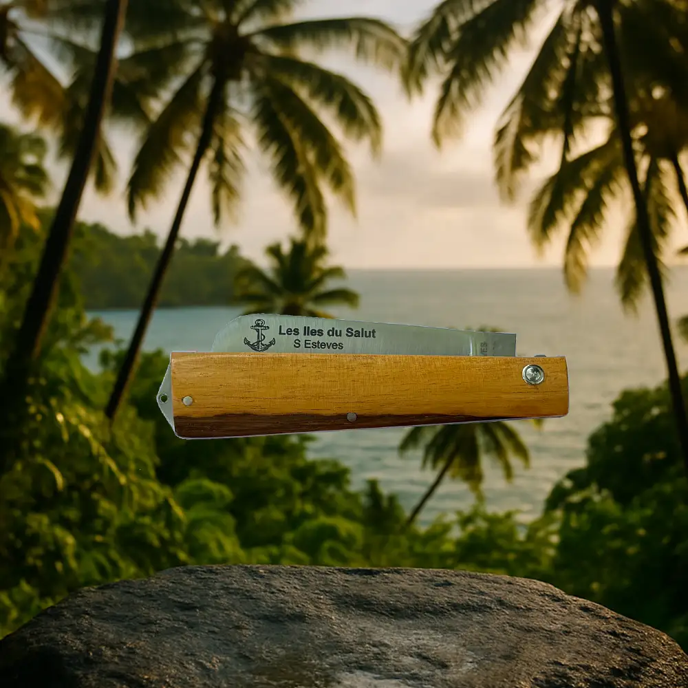Couteau Îles du Salut Boco bicolore – Image 3