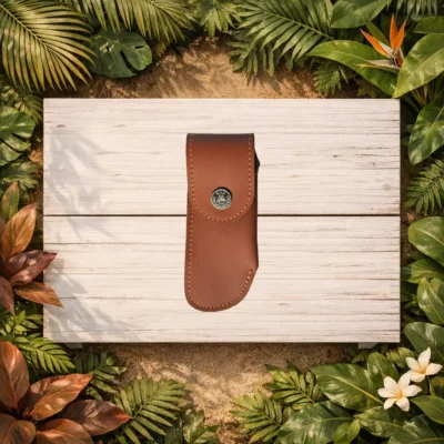 Etui cuir Maxcapdebarthes